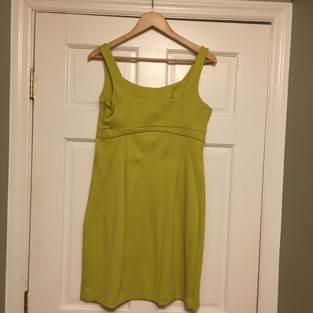 New York & Company lime green Dress